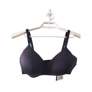 Knix nwt Wingwoman bra womens size 7 black